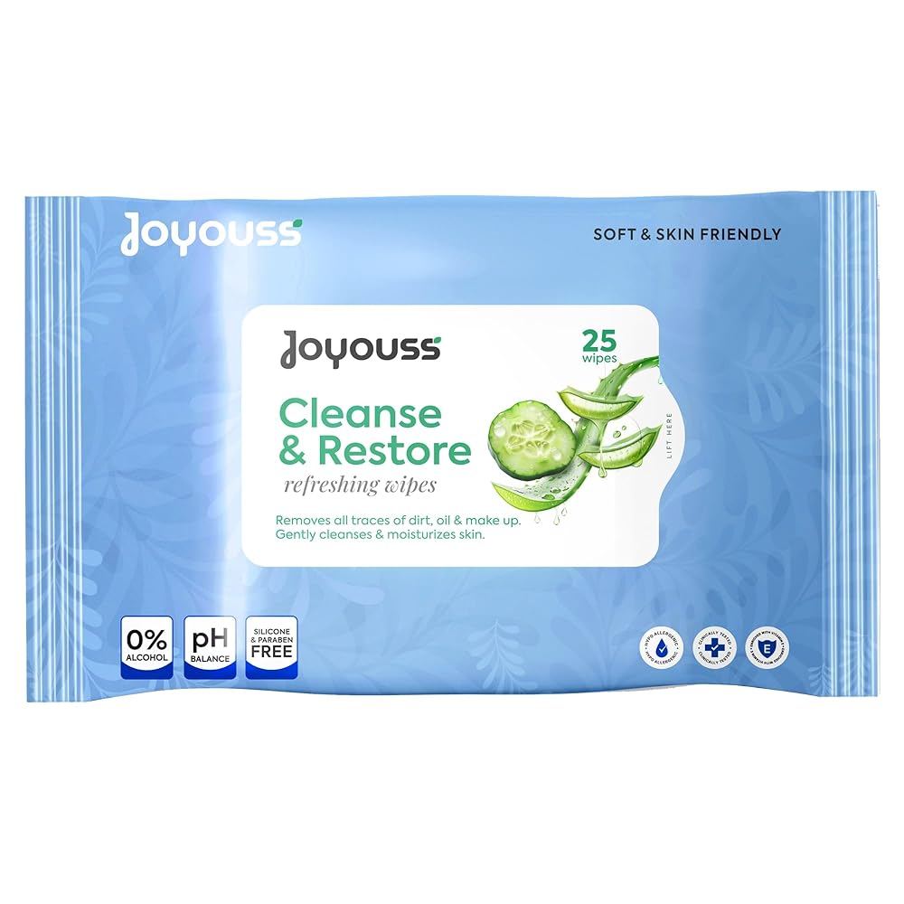 Joyouss Refreshing Wet Wipes (Pack of 3)